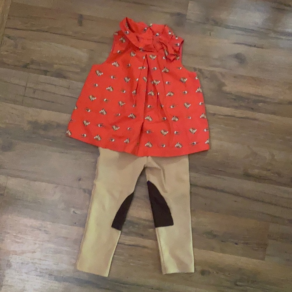 Janie & Jack Jockey Outfit